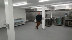 a new community kitchen for the Perth-based charity Giraffe