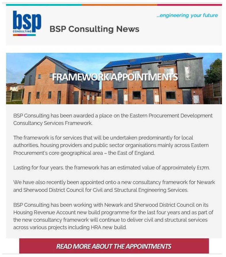 BSP Consulting Newsletter Spring 2025