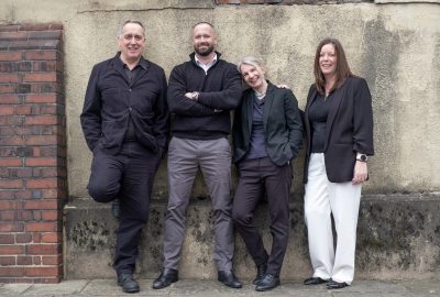 Trio of Director Appointments at BSP Consulting [L-R] Carl Hilton, BSP Managing Director with new directors James Payne, Monika Anszperger and Carol Ell