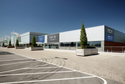 CGI of Units at Giltbrook Retail Park