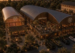 CGI of how Nottingham Padel House could look