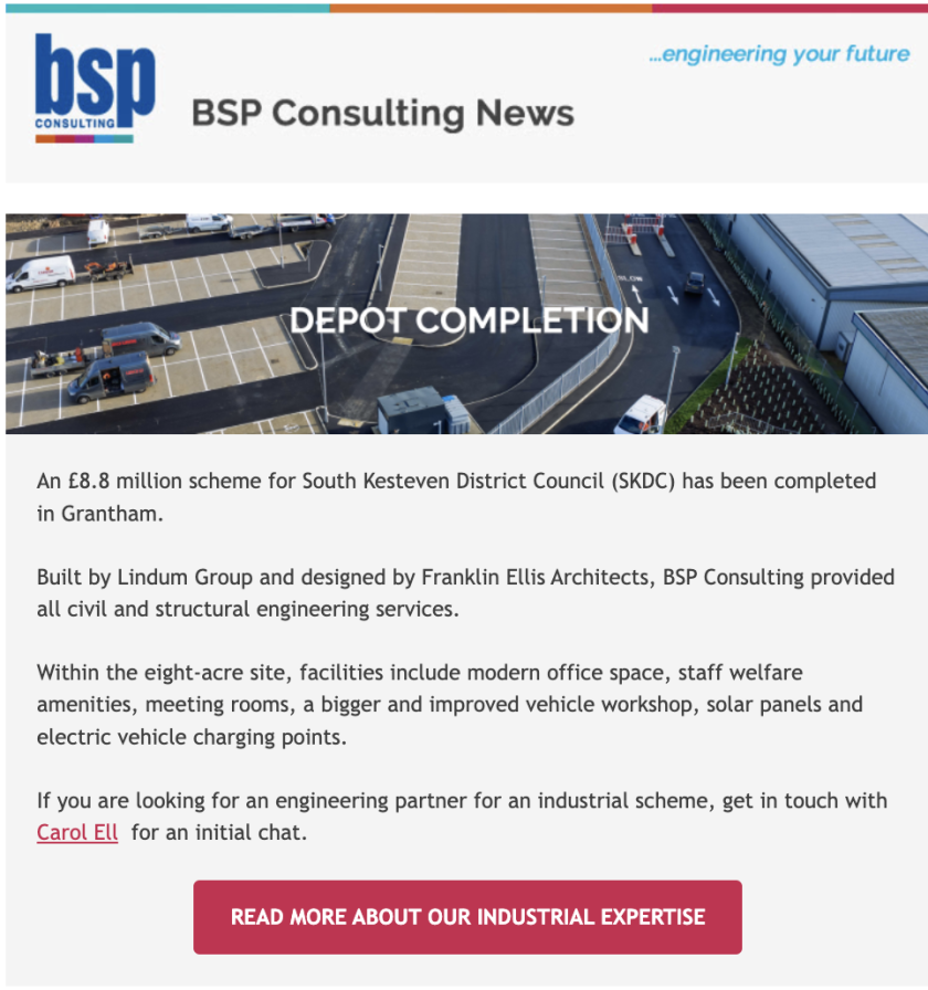 BSP Consulting Summer 2026 Newsletter image